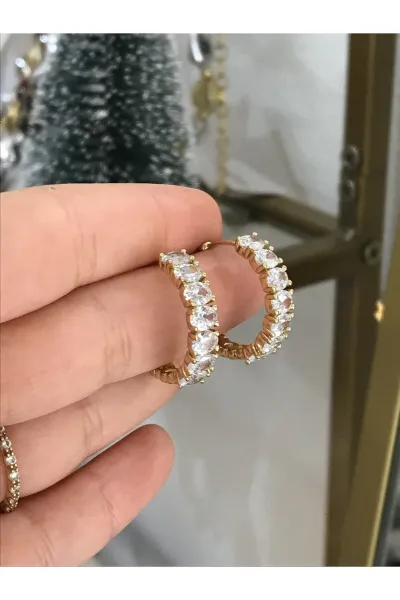 XUPING İri Taş Detaylı Zarif Model Küpe (kararmaz)