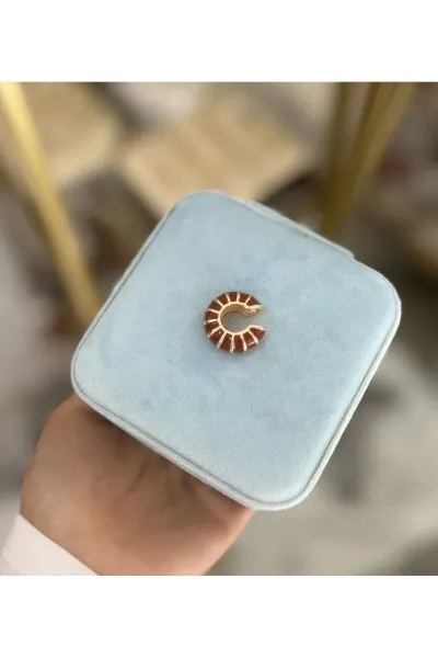 Gold Detaylı Earcuff Model Küpe