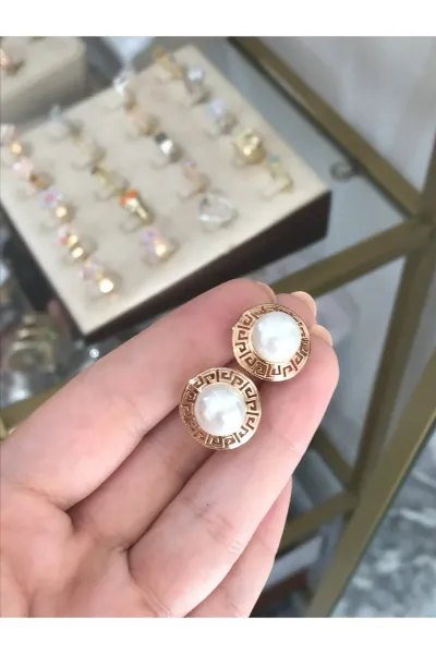 XUPING İnci ve Lazer Model Küpe (kararmaz)