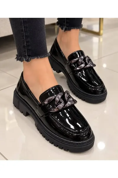 KIZ ÇOCUK RUGAN TOKALI LOAFER AYAKKABI