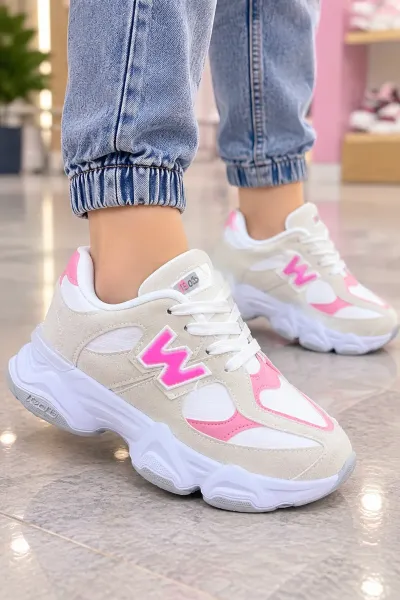 Çocuk günlük sneaker ayakkabı — Pembe