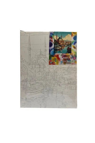 Miart Sayılarla Boyama Tuval 30x40 İstanbul