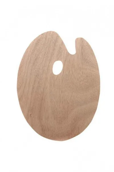 Brons Ahşap Resim Paleti BR-380