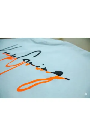 Wild Wood "Keep Going" Grafik Baskılı Premium Oversize T-shirt — Ekru 5