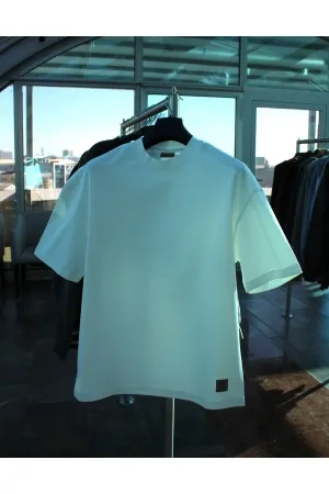 Wild Wood "Keep Going" Grafik Baskılı Premium Oversize T-shirt — Ekru 4