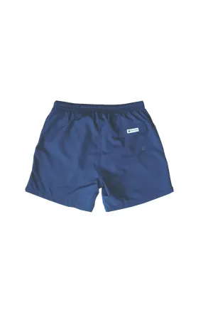 Wild Wood "Pacific Blue" Klasik Düz Hızlı Kuruyan Erkek Deniz Şortu 5