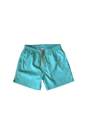 Wild Wood "Mint Breeze" Su Yeşili Hızlı Kuruyan Erkek Deniz Şortu 4