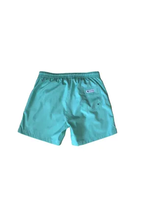 Wild Wood "Mint Breeze" Su Yeşili Hızlı Kuruyan Erkek Deniz Şortu 5