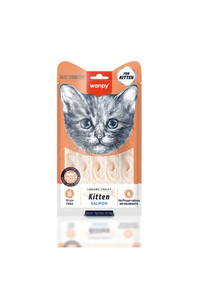 Kitten Somonlu Krema Yavru Kedi Ödülü 5x14 Gr