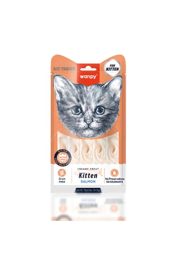 Kitten Somonlu Krema Yavru Kedi Ödülü 5x14 Gr