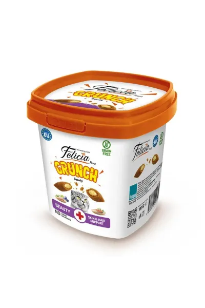Beauty Crunch Tavuklu Somonlu Kedi Ödül Maması 100 gr