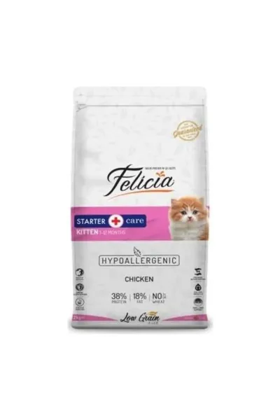 Az Tahıllı 2 kg Yavru Tavuklu Kedi Maması