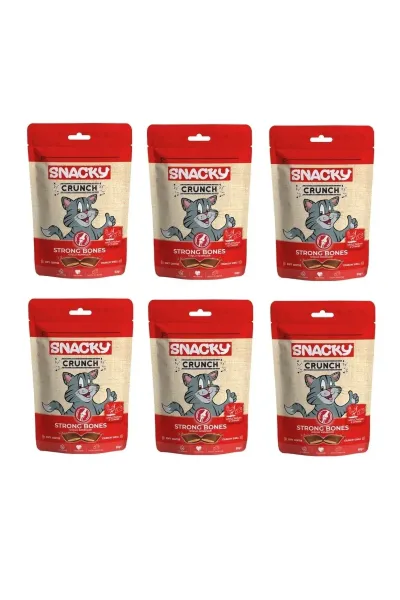 Crunch Kedi Ödülü Tavuk & Peynirli Strong Bones 60 Gr. X 6 Adet