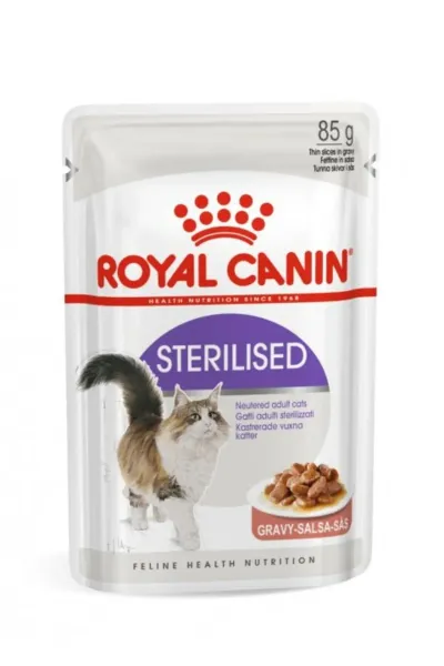 Sterilised 37 - Kısırlaştırılmış Kediler için Yaş Mama 85 g x 12