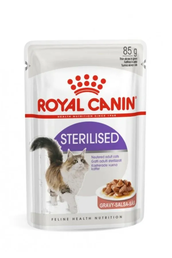 Sterilised 37 - Kısırlaştırılmış Kediler için Yaş Mama 85 g x 12