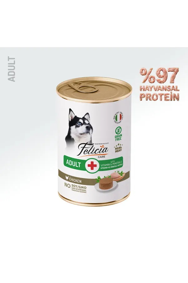 Yetişkin Tahılsız Tavuklu Köpek Konserve 400g - 1 Adet