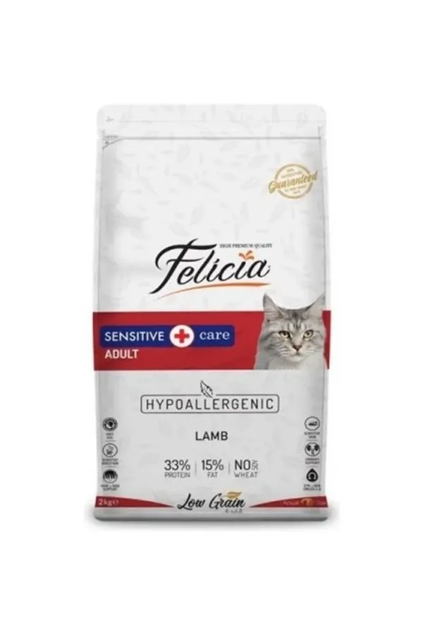 Düşük Tahıllı Hipoalerjenik Kuzu Etli Yetişkin Kedi Maması 2 kg CB3360