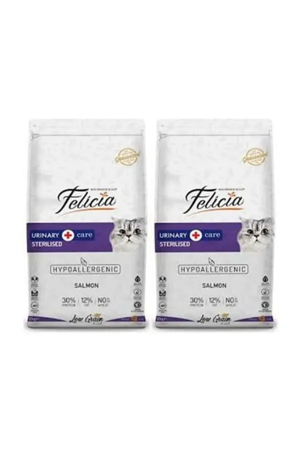 Somonlu Kısırlaştırılmış Kedi Maması 2 kg x 2 Adet