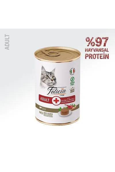 Tahılsız Yetişkin Kuzulu Kedi Konservesi 400 Gr