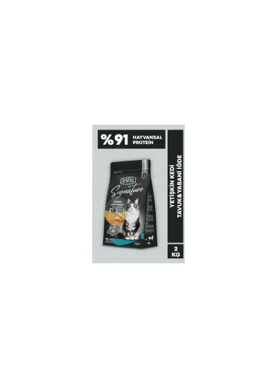 Signature Tavuklu Yetişkin Kedi Maması 2 Kg