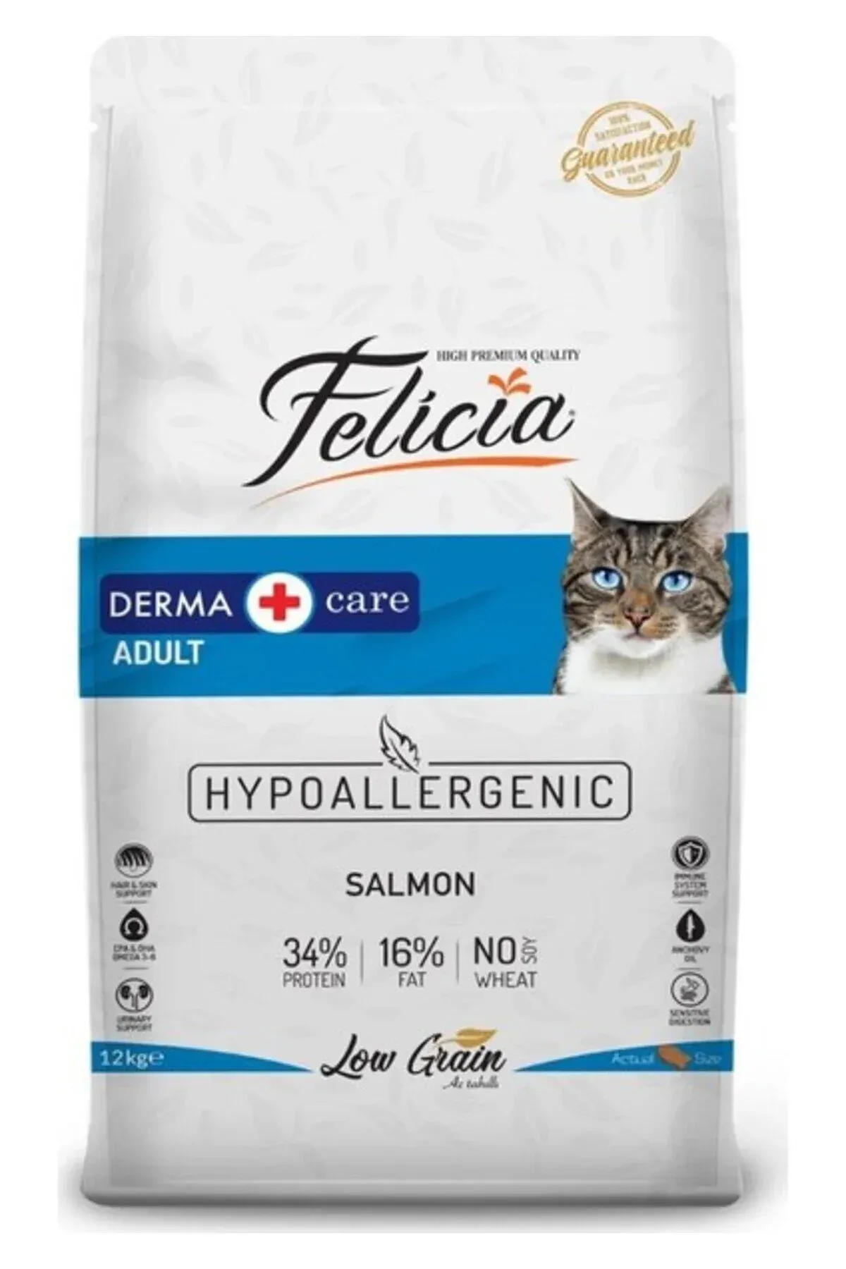Az Tahıllı Yetişkin Somonlu Hypoallergenic Kedi Maması 2Kg