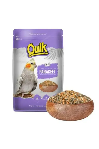 QUİK PARAKEET Paraketler için komple yem"papağan"