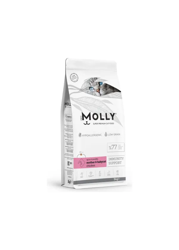 Tavuklu Yavru Kedi Maması 2 kg Premium Kalite Mother Babycat Besleyici İçerik
