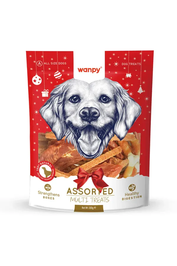 Karışık Yılbaşı M-02H Köpek Ödül 300 gr