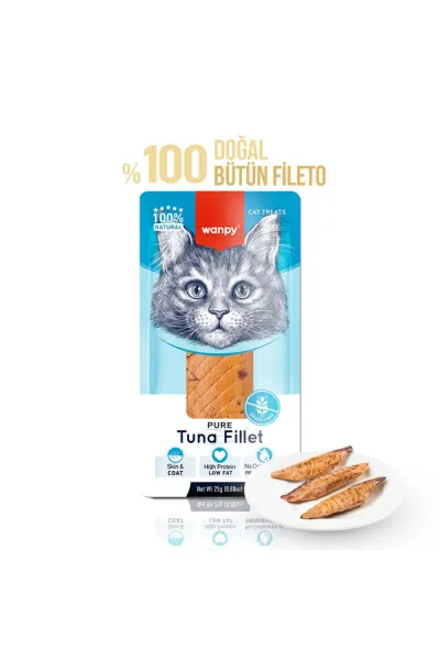 Ton Balığı Fileto 25g Kedi Ödülü (6 Adet)