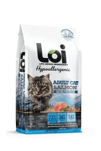 Somonlu Yetişkin Kedi Maması 15 Kg