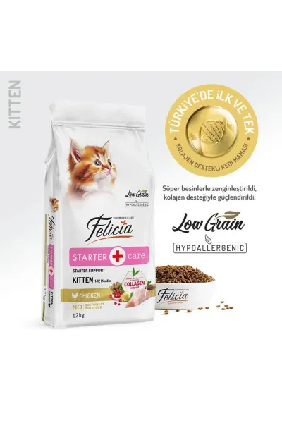 Yavru Tavuklu-Hamsili Kedi Maması 12 kg