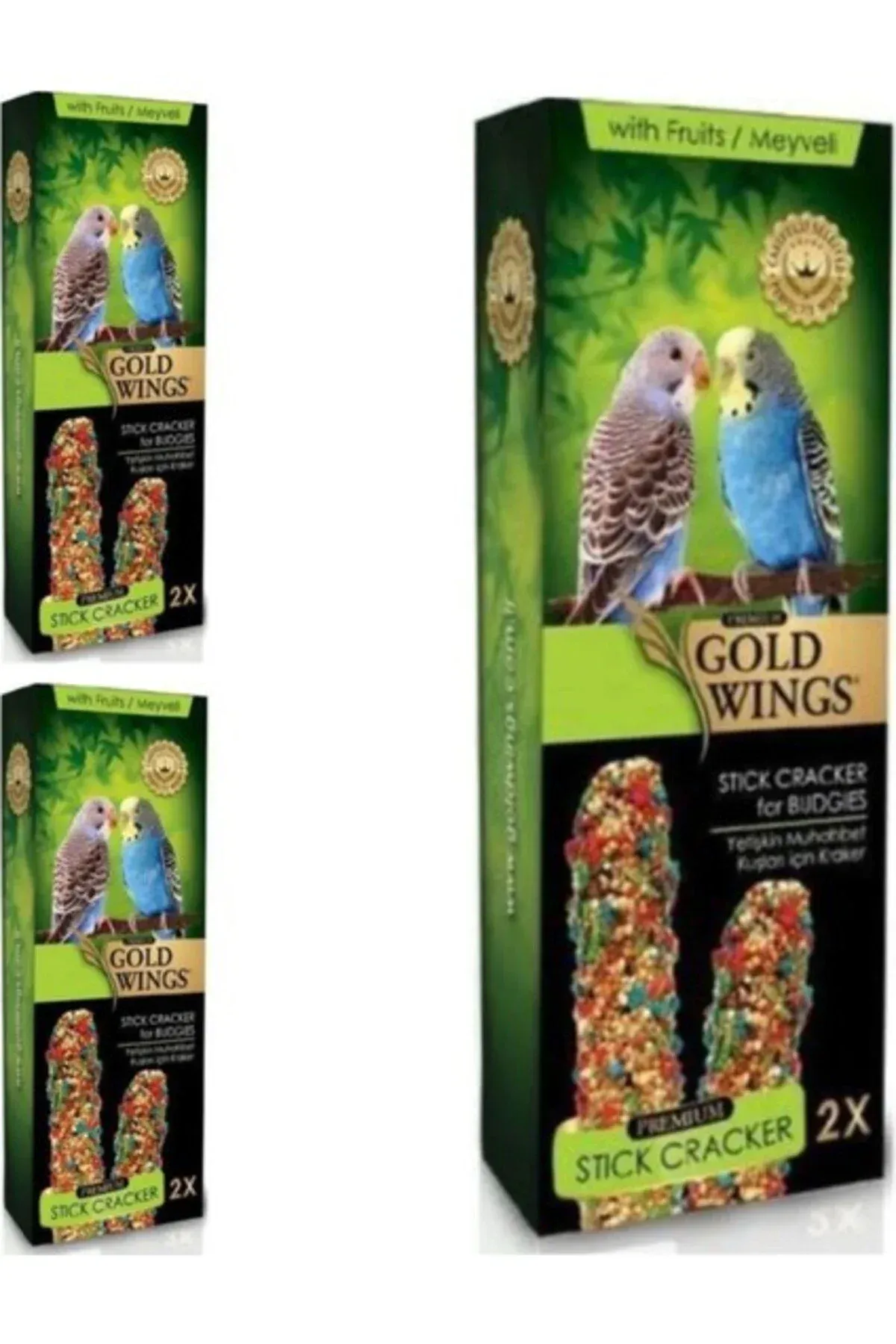 Premium Muh.2'li Kraker Kutu Meyveli x 3 Adet