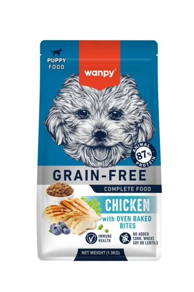 Tavuklu Tahılsız Yavru Köpek Maması 0 - 1 Yaş-1.5 Kg