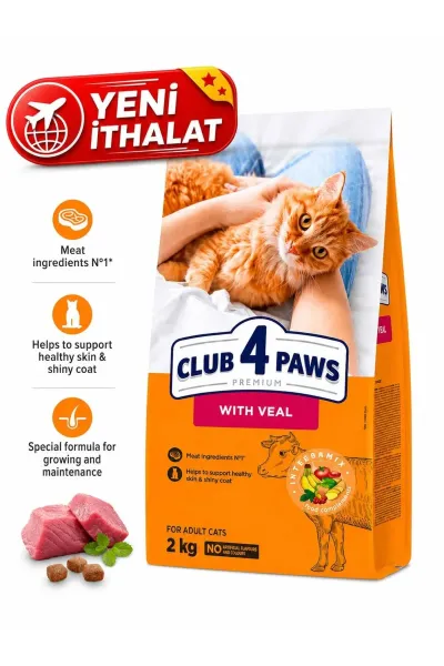 Pre. Dana Etli Yetişkin Kedi Maması 2kg 394117