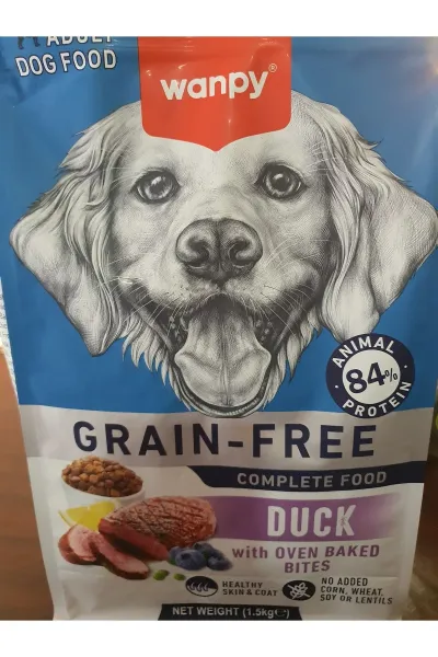 PATİLİMARKET köpek maması ördekli 1.5 kg