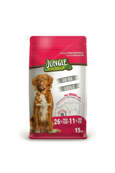 15 kg Kuzu Etli Yetişkin Köpek Maması