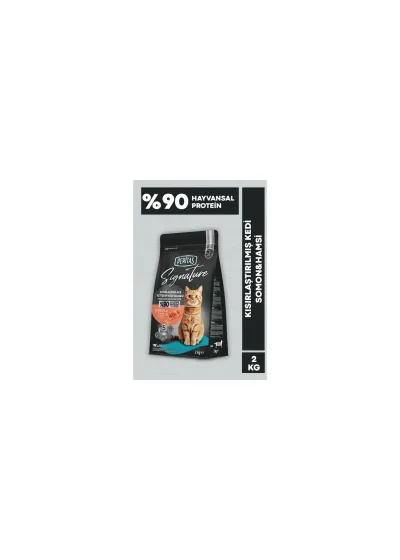 Signature Somonlu Kısırlaştırılmış Kedi 2 kg