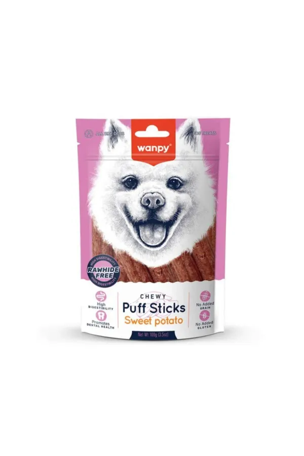 Tahılsız Tatlı Patatesli Köpek Çiğneme Ödülü 100 Gr