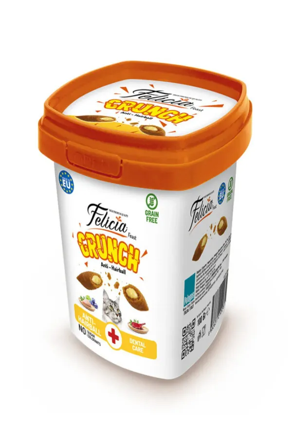 Hairball Kedi Crunch Ödül Maması 100g