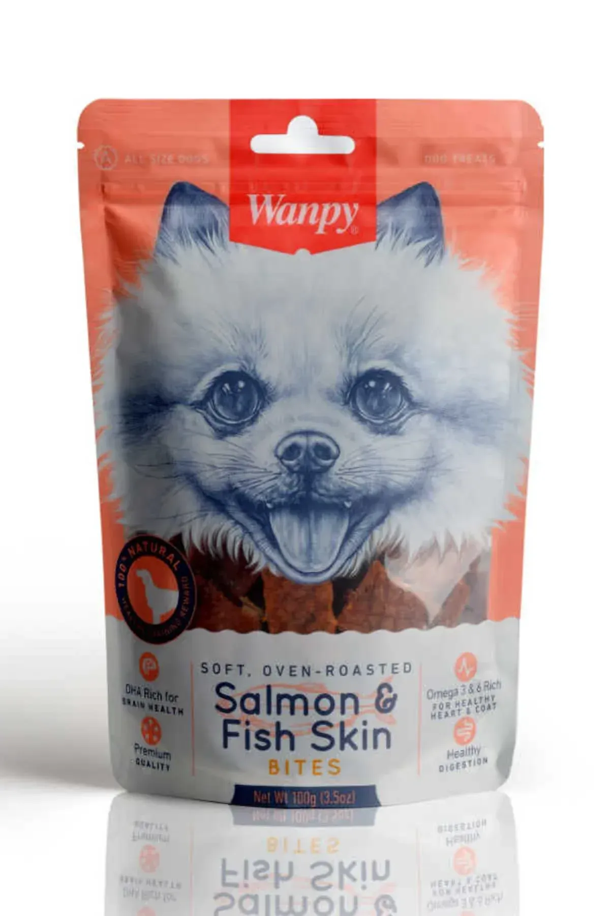 Gerçek Somon Dilimleri 100gr Köpek Ödülü