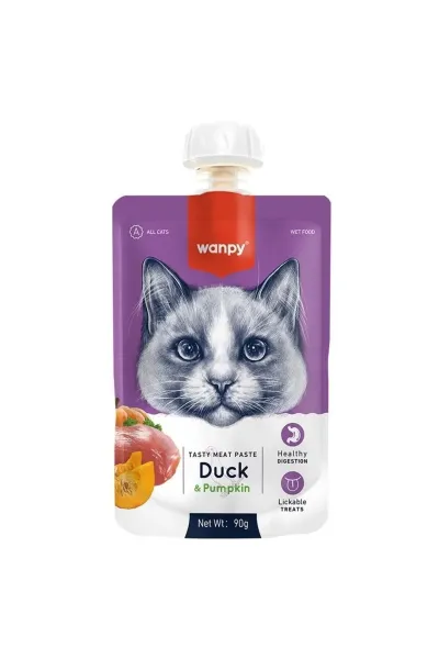Taze Ördekli & Bal Kabaklı Kedi Et Ezmesi 90 gr
