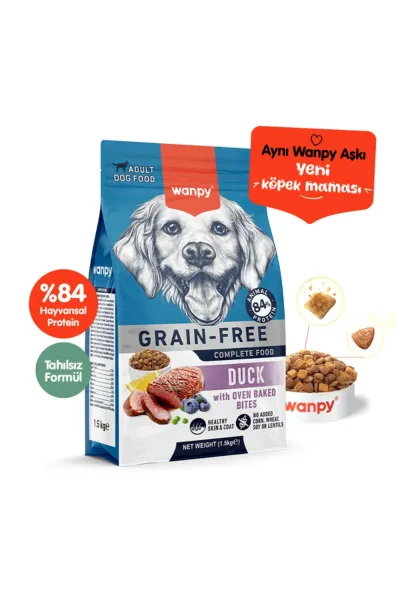 Tahılsız Ördekli Yetişkin Köpek Maması 1,5Kg