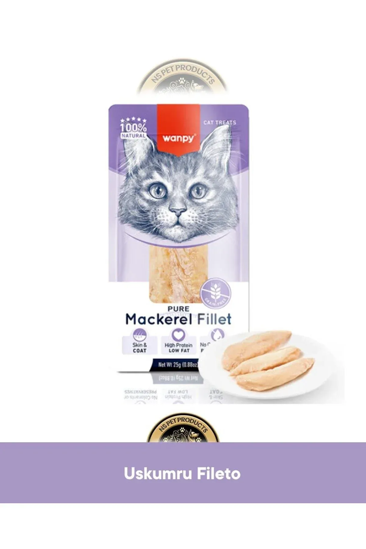 Uskumru Fileto Kedi Ödül Maması 25 gr