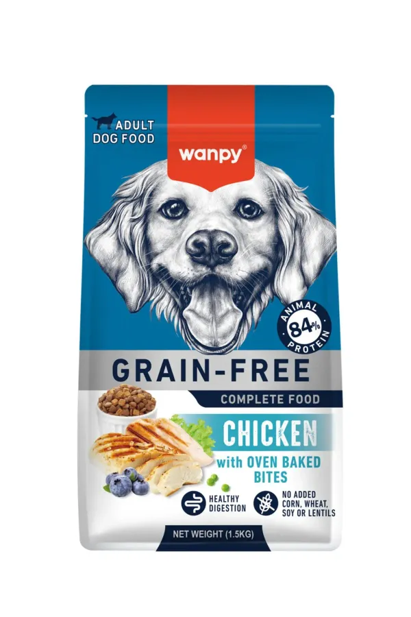 Tavuklu Tahılsız Yetişkin Köpek Maması 1.5 Kg