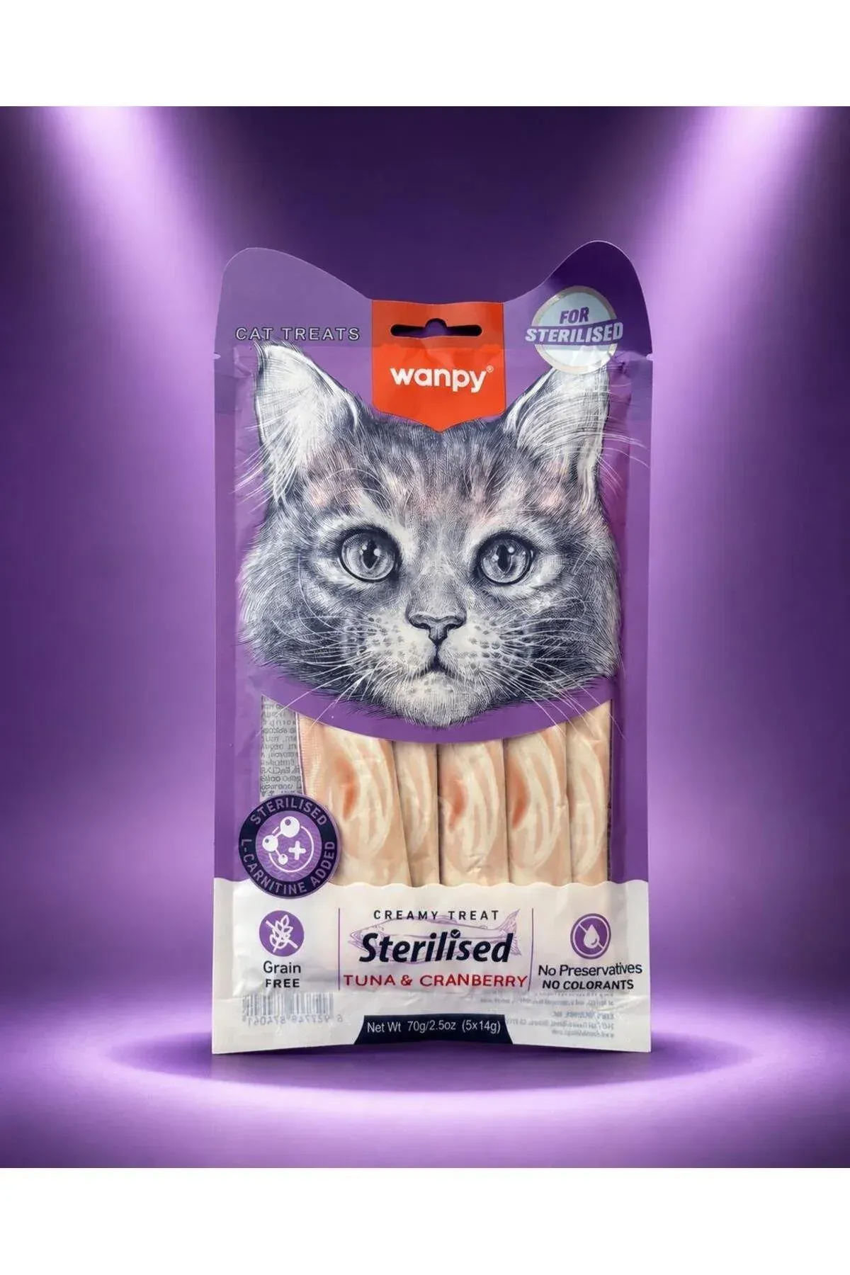 Kedi Ödül Maması Sterilised Kremalı Ton Balıklı & Cranberry İçerikli 70g Kısırlaştırılmış Tahı
