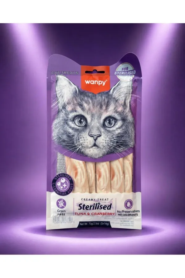 Kedi Ödül Maması Sterilised Kremalı Ton Balıklı & Cranberry İçerikli 70g Kısırlaştırılmış Tahı