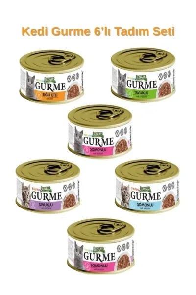 Pawleno Kedi Gurme 6’lı Tadım Seti