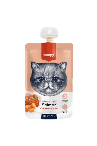 Taze Somonlu&Tavuklu Kedi Et Ezmesi 90Gr