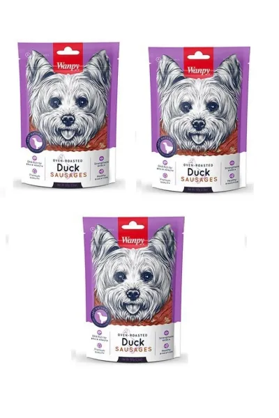 Köpek Ödülü Ördek Etli Sosis 100 Gr. X 3 Adet