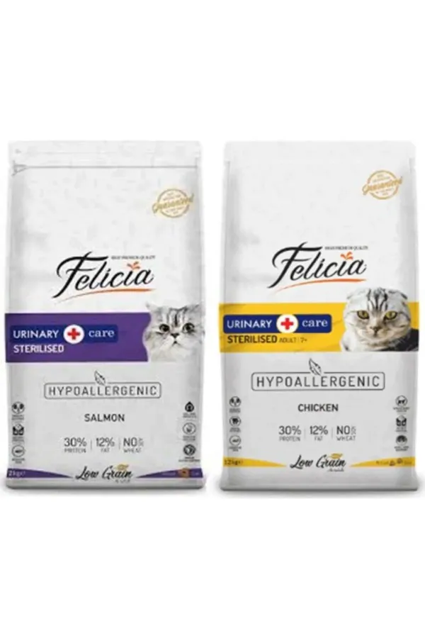 Adult Cat Light & Sterilised Somonlu Kısır Yetişkin Kedi Maması 2 kg + Az Tahıllı Ta